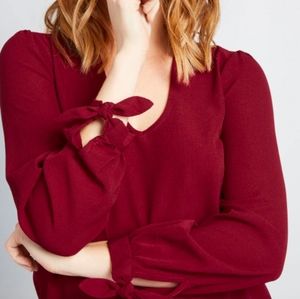 Ideal discovery long sleeve blouse